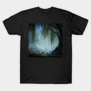 Old Willow Campsite. T-Shirt